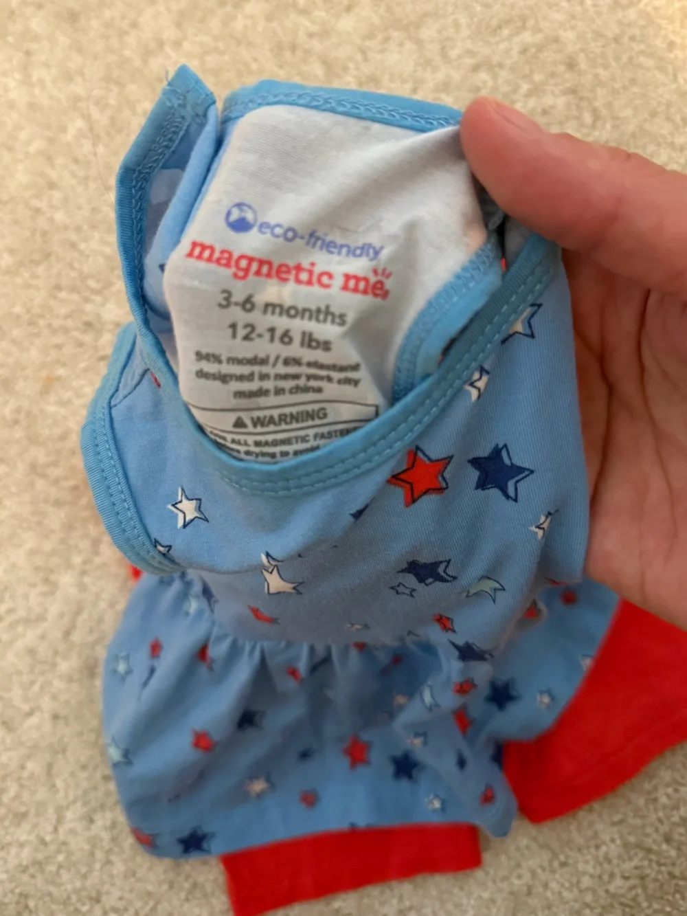 NWOT Magnetic Me Red, White, and Blue-tiful Tank & Shorts Set